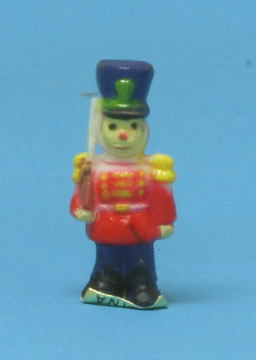 Dollhouse Miniature Soldier, 3/4"H